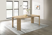 Magnus - Extendable Rectangular Dining Table - Oak Finish - R&R Furniture Gallery (Fountain Valley, CA)