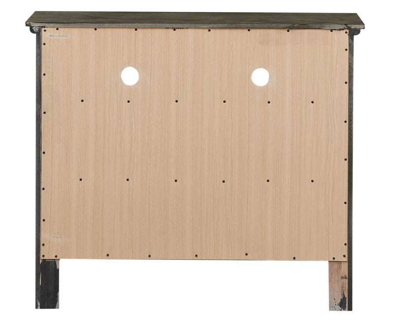 Glory Furniture Hammond media chest with storage, featuring a wooden finish and multiple compartments for media organization.
