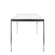 Modern glam dining table by Lumi Source with sleek surface and stylish design, perfect for contemporary dining rooms.