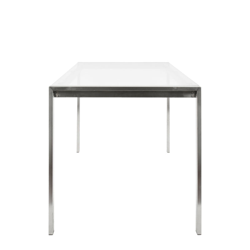 Modern glam dining table by Lumi Source with sleek surface and stylish design, perfect for contemporary dining rooms.