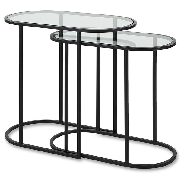Accent Nesting Tables (Set of 2) - Black