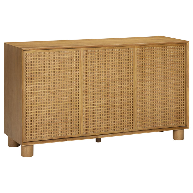 Miles - 3-Door Sideboard - Natural