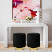 Zoe - Velvet Storage Ottoman - R&R Furniture Gallery (Fountain Valley, CA)