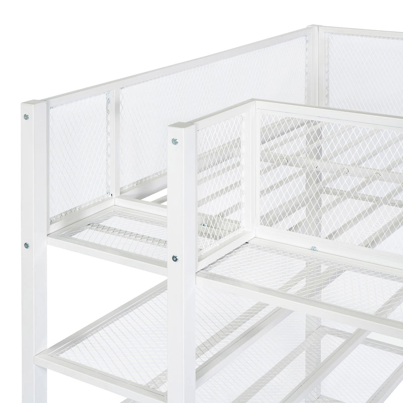 Loft Bed With 4 Tier Shelves And Storage - R&R Furniture Gallery (Fountain Valley, CA)