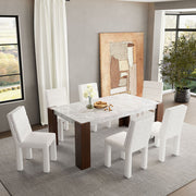 Hettie - Side Chair (Set of 2) - Beige Boucle - R&R Furniture Gallery (Fountain Valley, CA)