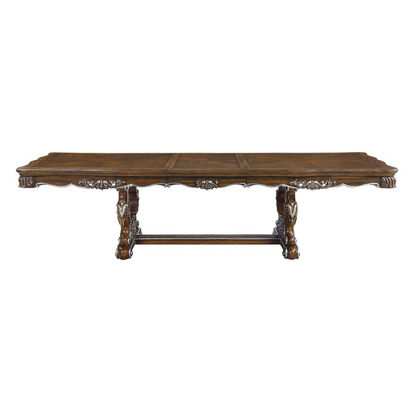 Latisha - 30" Dining Table - Antique Oak - R&R Furniture Gallery (Fountain Valley, CA)