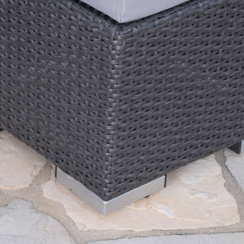 Santa Rosa - Outdoor Lounge Ottoman - R&R Furniture Gallery (Fountain Valley, CA)