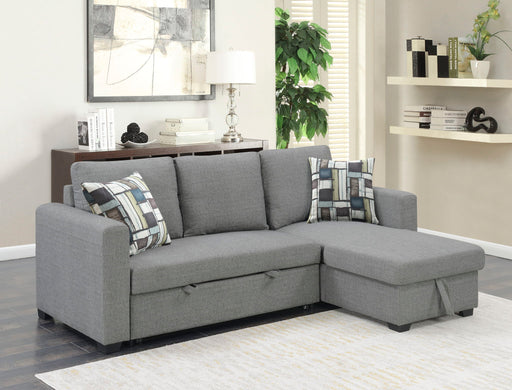 Pensole - Reversible Pop - Up Sleeper Sectional - R&R Furniture Gallery (Fountain Valley, CA)