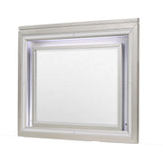 Cross - Glam Mirror With LED - Champagne - R&R Furniture Gallery (Fountain Valley, CA)
