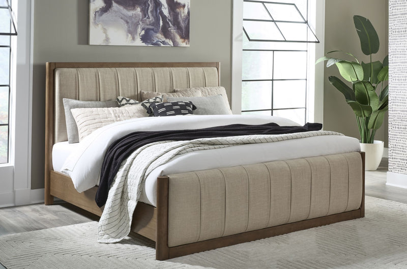 Morris Wd/Uph QN Bed - Csh/Cls