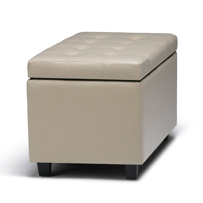 Cosmopolitan - Upholstered Storage Ottoman - R&R Furniture Gallery (Fountain Valley, CA)