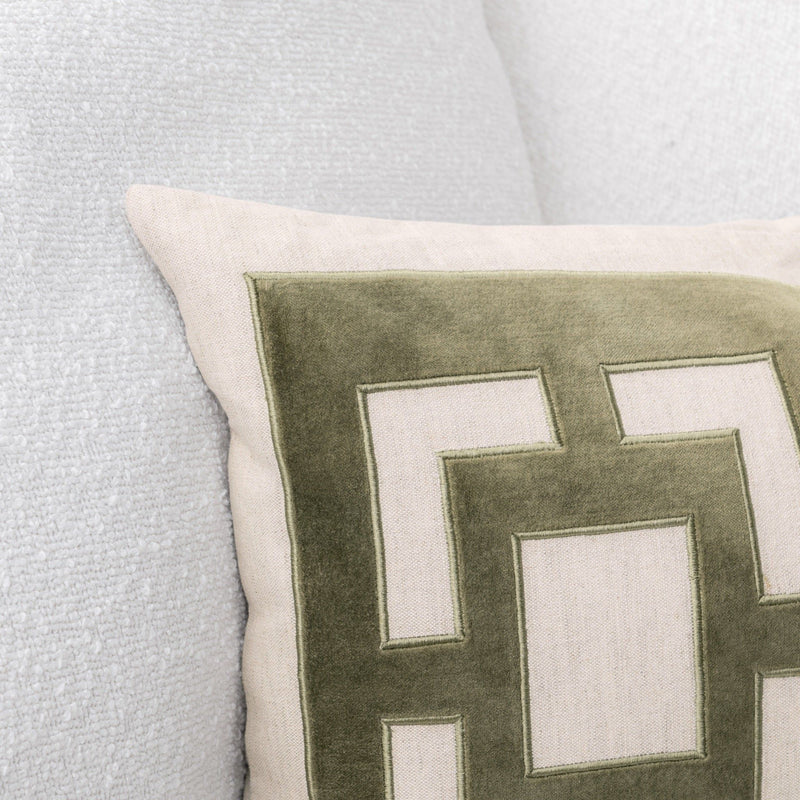 Classic Home Corbin accent pillow with soft fabric and decorative design, perfect for sofa or bed decor.
