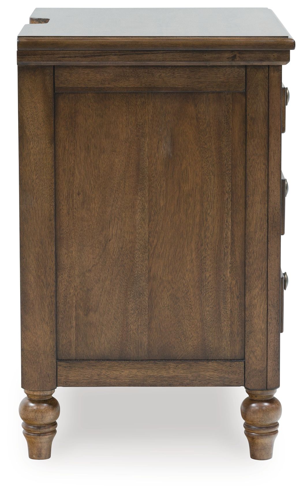 Sturlayne - Three Drawer Night Stand - Brown - R&R Furniture Gallery (Fountain Valley, CA)