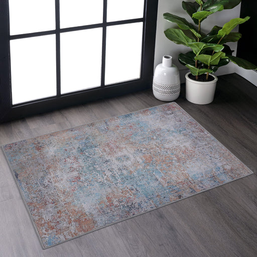 Maval - Area Rug Washable - R&R Furniture Gallery (Fountain Valley, CA)
