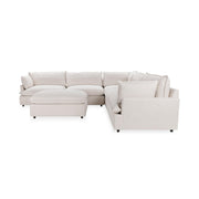 Caplan - 6 Piece Modular Sectional With Ottoman - R&R Furniture Gallery (Fountain Valley, CA)