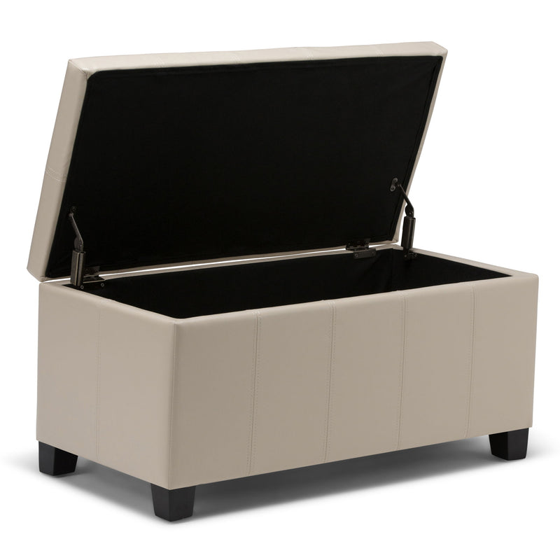 Dover - Upholstered Storage Ottoman Bench - R&R Furniture Gallery (Fountain Valley, CA)