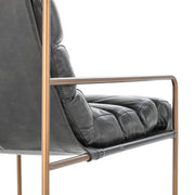 Argo - Accent Chair - Jet Black - R&R Furniture Gallery (Fountain Valley, CA)