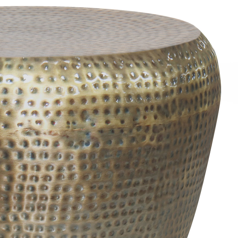 Preston - Handcrafted Metal Side Table - R&R Furniture Gallery (Fountain Valley, CA)