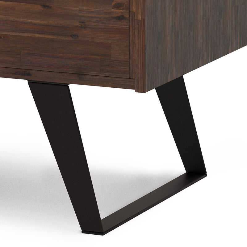 Lowry - Lift Top Coffee Table - Distressed Charcoal Brown - R&R Furniture Gallery (Fountain Valley, CA)
