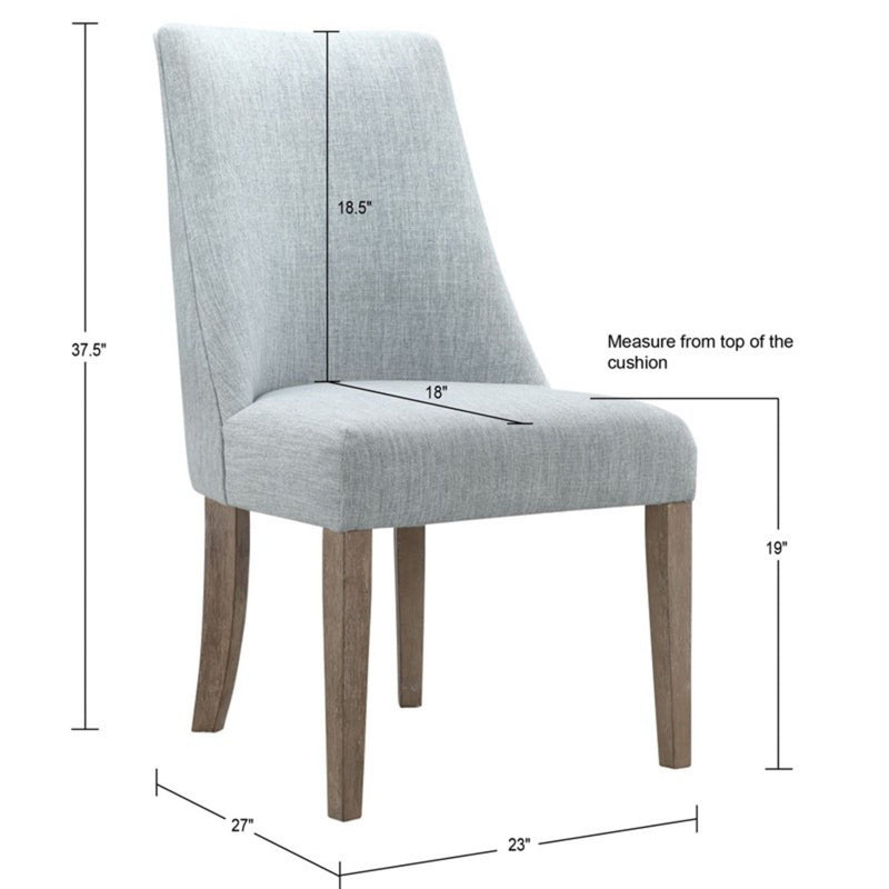 Comfortable Dining Chair Upholstered (Set of 2) - R&R Furniture Gallery (Fountain Valley, CA)