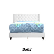 Upholstered Nailhead Trim Chic Bed - R&R Furniture Gallery (Fountain Valley, CA)