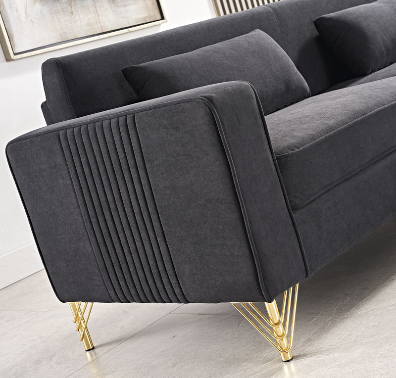 Aesthetic 3 Seater Couch With Classic Modern Appeal And Luxurious Soft Comfort - R&R Furniture Gallery (Fountain Valley, CA)