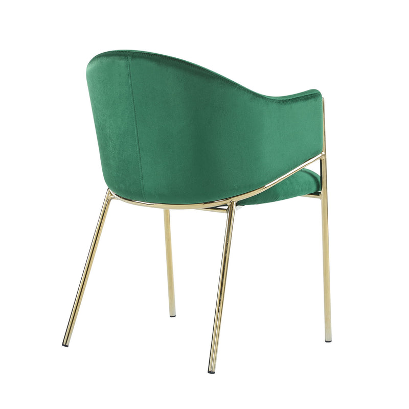 Modern upholstered Noble House arm chair with a sturdy frame, featuring a comfortable cushioned seat and stylish design.