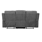Kalen - Motion Sofa - Gray Chenille - R&R Furniture Gallery (Fountain Valley, CA)