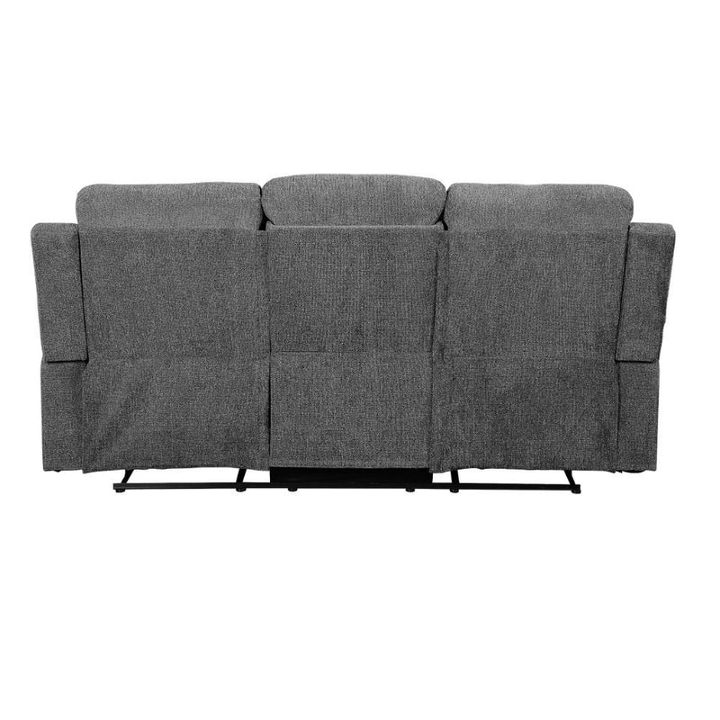 Kalen - Motion Sofa - Gray Chenille - R&R Furniture Gallery (Fountain Valley, CA)