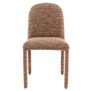 Lidi - Side Chair (Set of 2) - Brown Chenille - R&R Furniture Gallery (Fountain Valley, CA)