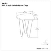 Patrice - Handcrafted Metal And Wood Accent Table - R&R Furniture Gallery (Fountain Valley, CA)