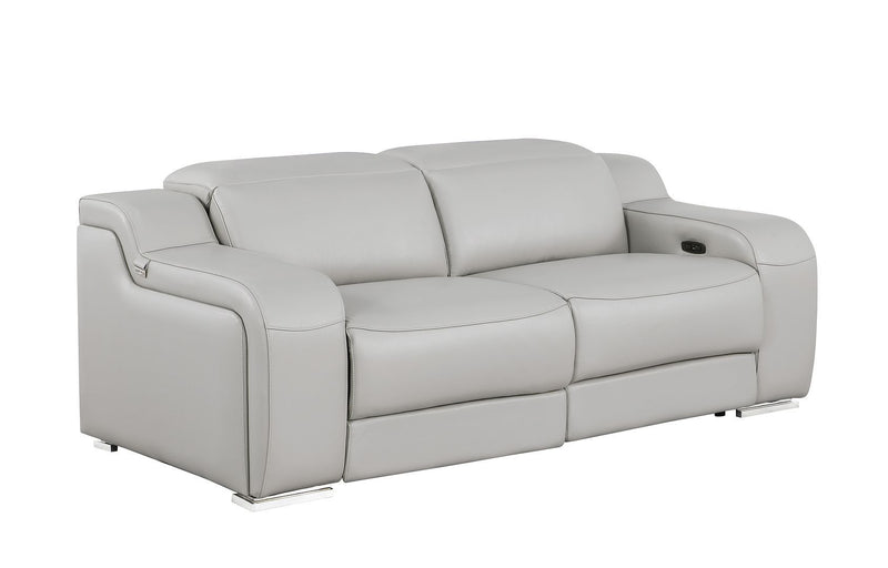 1116 - 6-Piece Modular Power Reclining Sofa, Loveseat & Chair Set In With 5 Power Recliners & Power Headrests