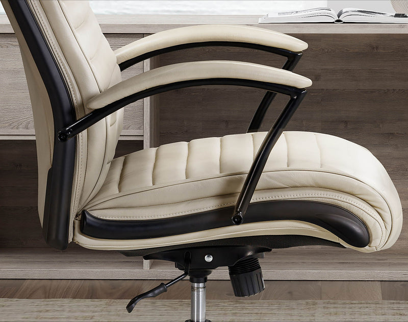 Dc#370 - Leather Desk Chair - R&R Furniture Gallery (Fountain Valley, CA)
