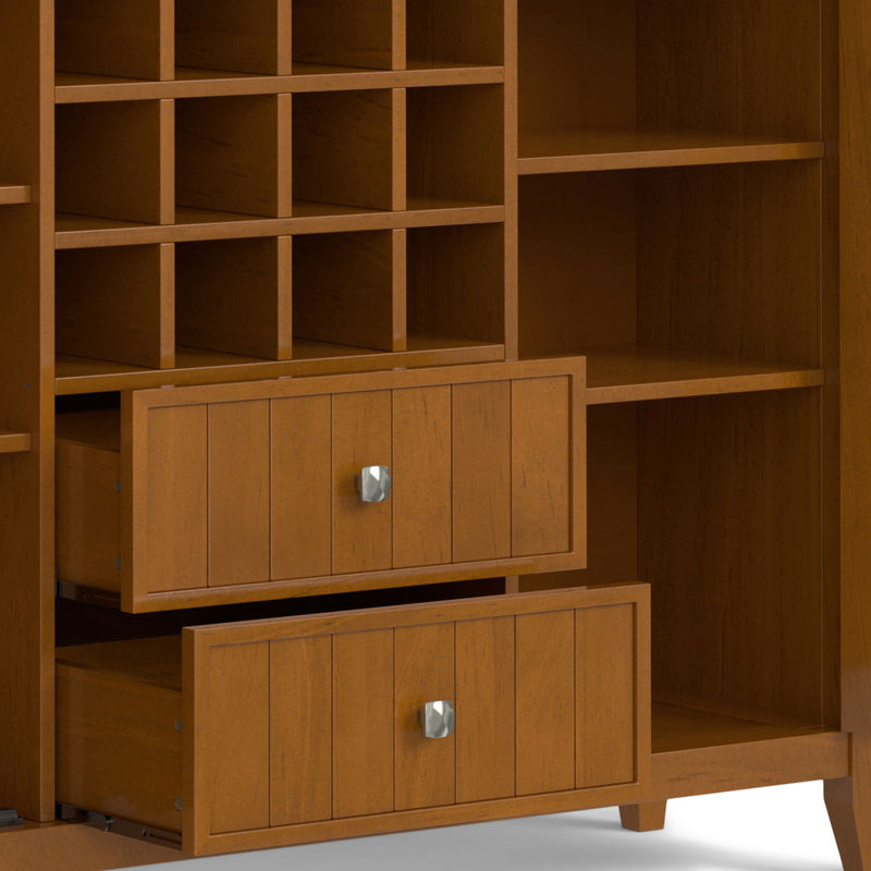 Bedford - Sideboard Buffet And Wine Rack - R&R Furniture Gallery (Fountain Valley, CA)
