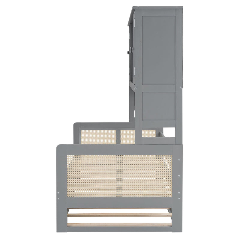 Daybed And All In One Cabinet And Shelf - R&R Furniture Gallery (Fountain Valley, CA)