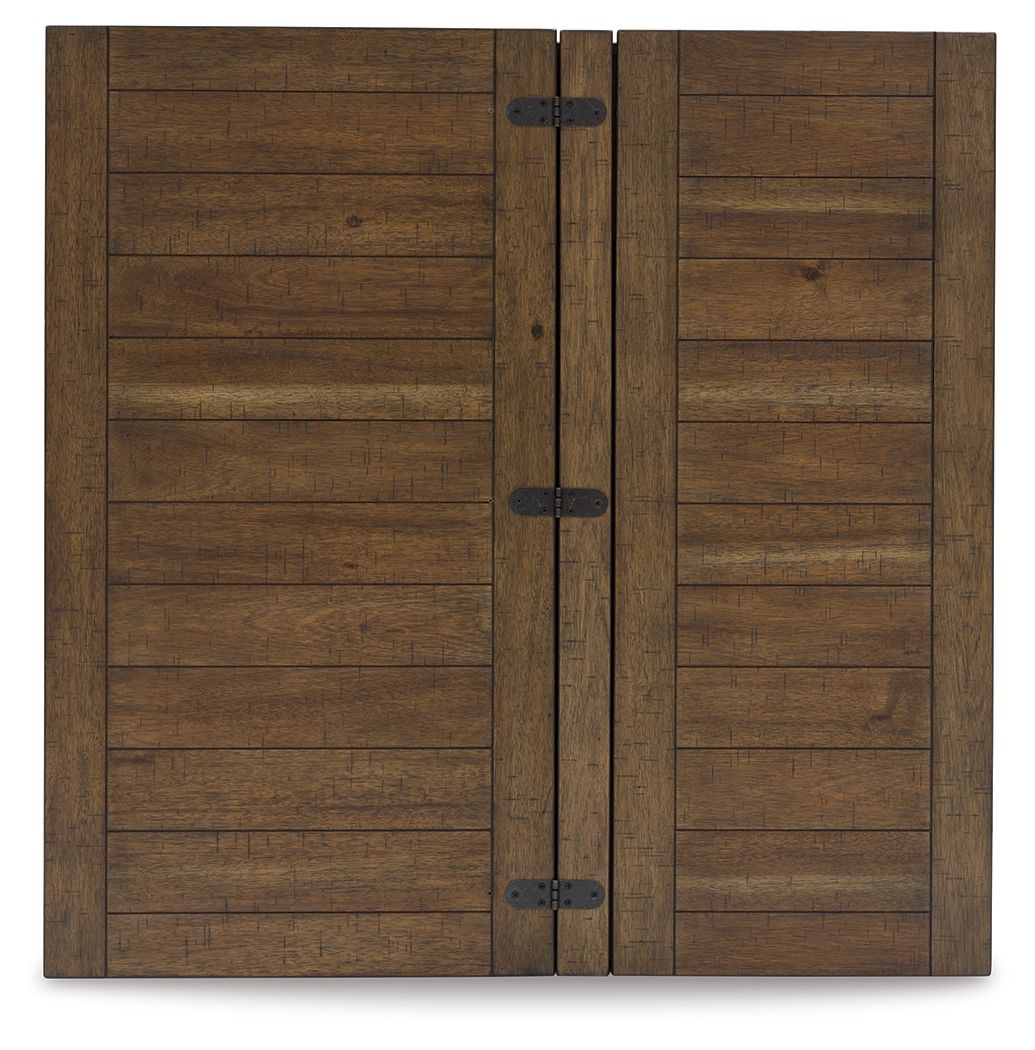 Moriville - Lift Top Cocktail Table - Grayish Brown - R&R Furniture Gallery (Fountain Valley, CA)