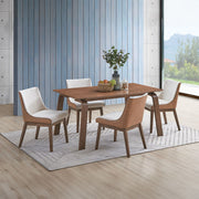 Ginny - Dining Table - Walnut - R&R Furniture Gallery (Fountain Valley, CA)