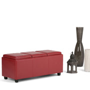 Avalon - Upholstered Storage Ottoman - R&R Furniture Gallery (Fountain Valley, CA)
