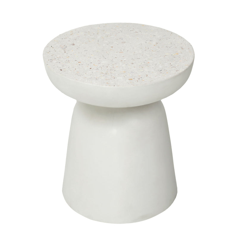 Gill - Outdoor Side Table - White