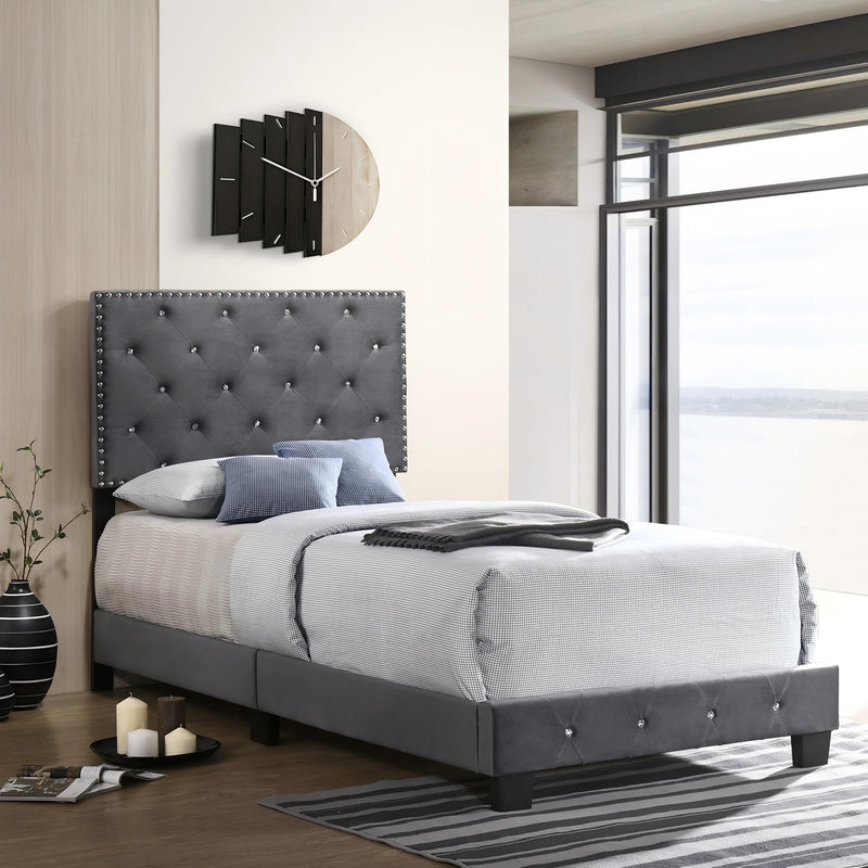 Luxurious Upholstered Bed - R&R Furniture Gallery (Fountain Valley, CA)