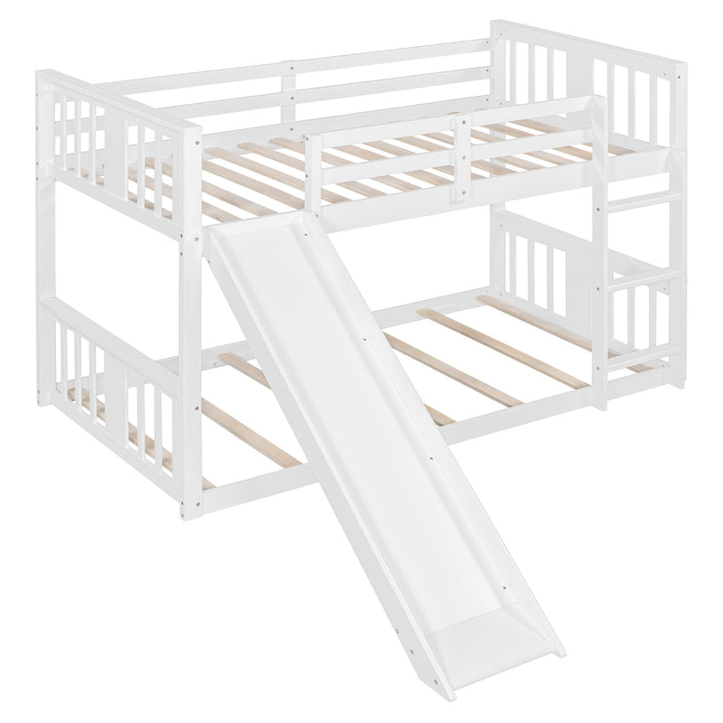 Bunk Bed With Convertible Ladder And Slide - R&R Furniture Gallery (Fountain Valley, CA)