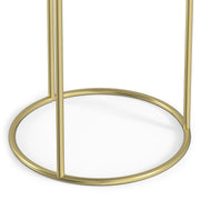Ashley - 2 Piece Nesting Table - Gold - R&R Furniture Gallery (Fountain Valley, CA)