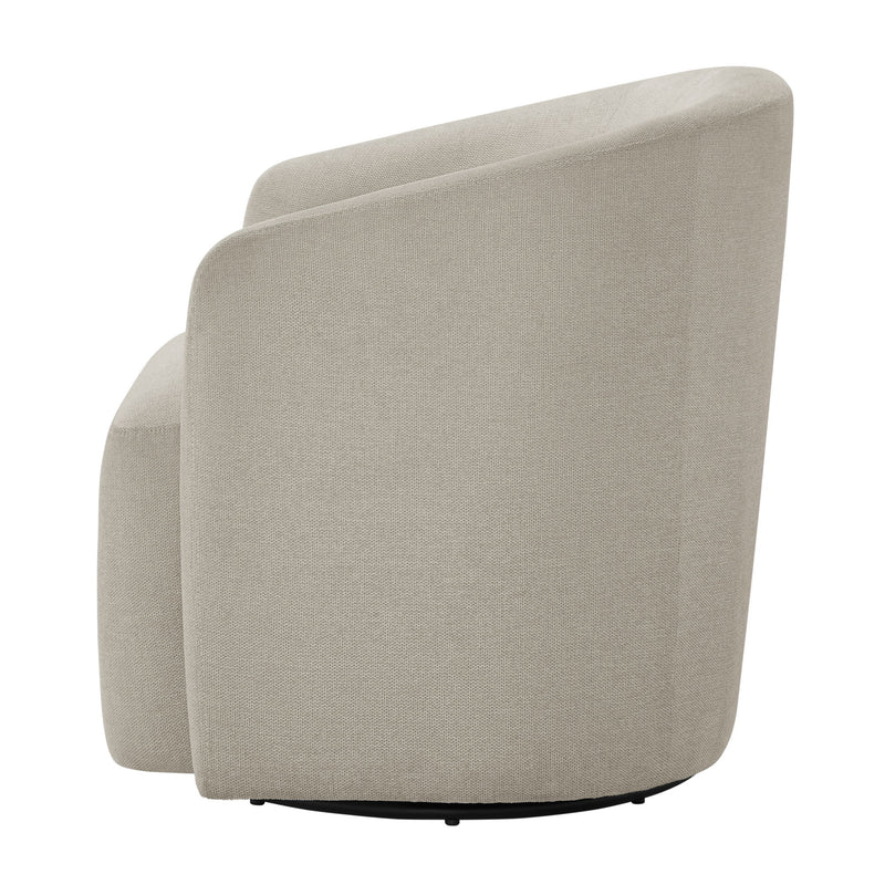Ardena - Modern Swivel Barrel Chair - R&R Furniture Gallery (Fountain Valley, CA)