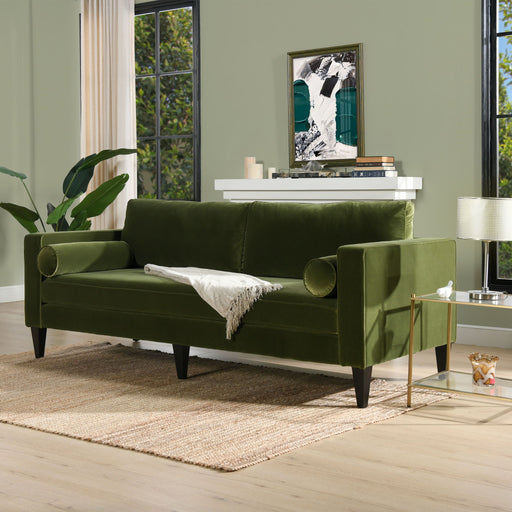 Nicholi - Mid-Century Modern Sofa - Olive Green - R&R Furniture Gallery (Fountain Valley, CA)