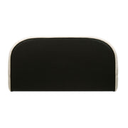 Jennifer Taylor Home Archie Puffy Grounded upholstered platform bed with plush fabric and modern design in a cozy bedroom setting.