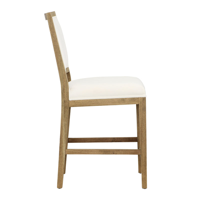 Croft - Counter Stool - Natural Warm Wash And White