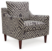 Morrilton Next-Gen Nuvella - Accent Chair - Natural / Charcoal - R&R Furniture Gallery (Fountain Valley, CA)