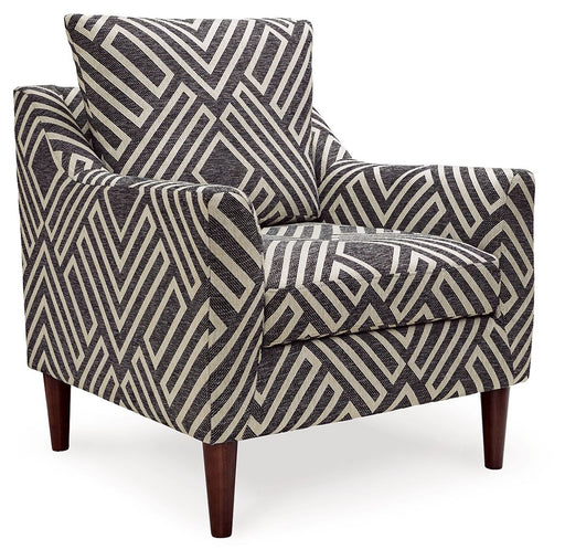 Morrilton Next-Gen Nuvella - Accent Chair - Natural / Charcoal - R&R Furniture Gallery (Fountain Valley, CA)