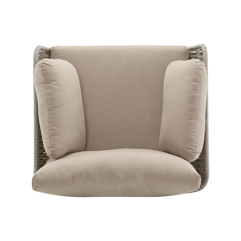 Rope Lounge Chair With Cushions For Modern Spaces - R&R Furniture Gallery (Fountain Valley, CA)