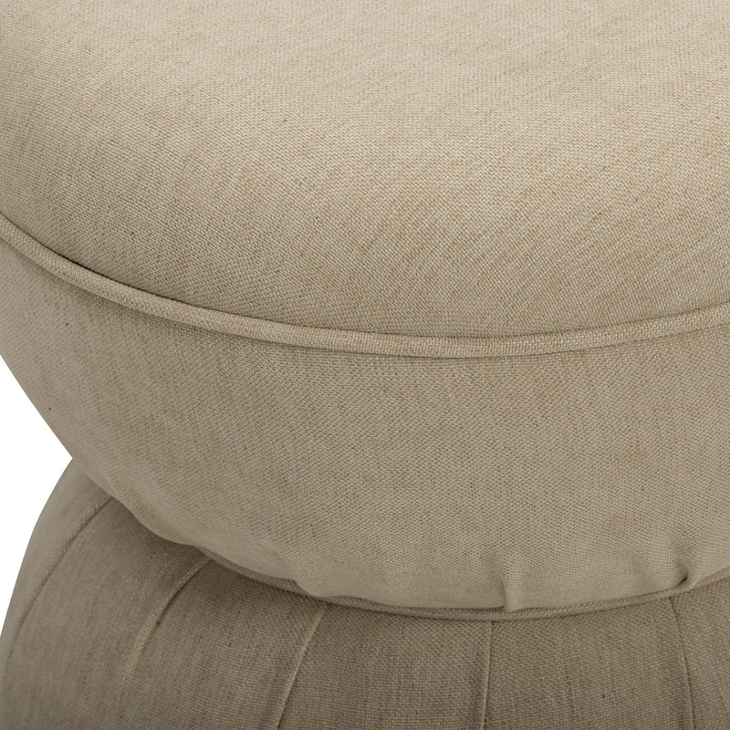 Tomlin - Gaming Ruched Ottoman